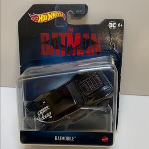 Hot Wheels Batmobile - Sleek Black Model